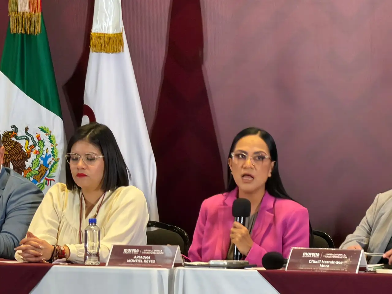 Defiende Morena a Andy y a Pilar por acusaciones de EU