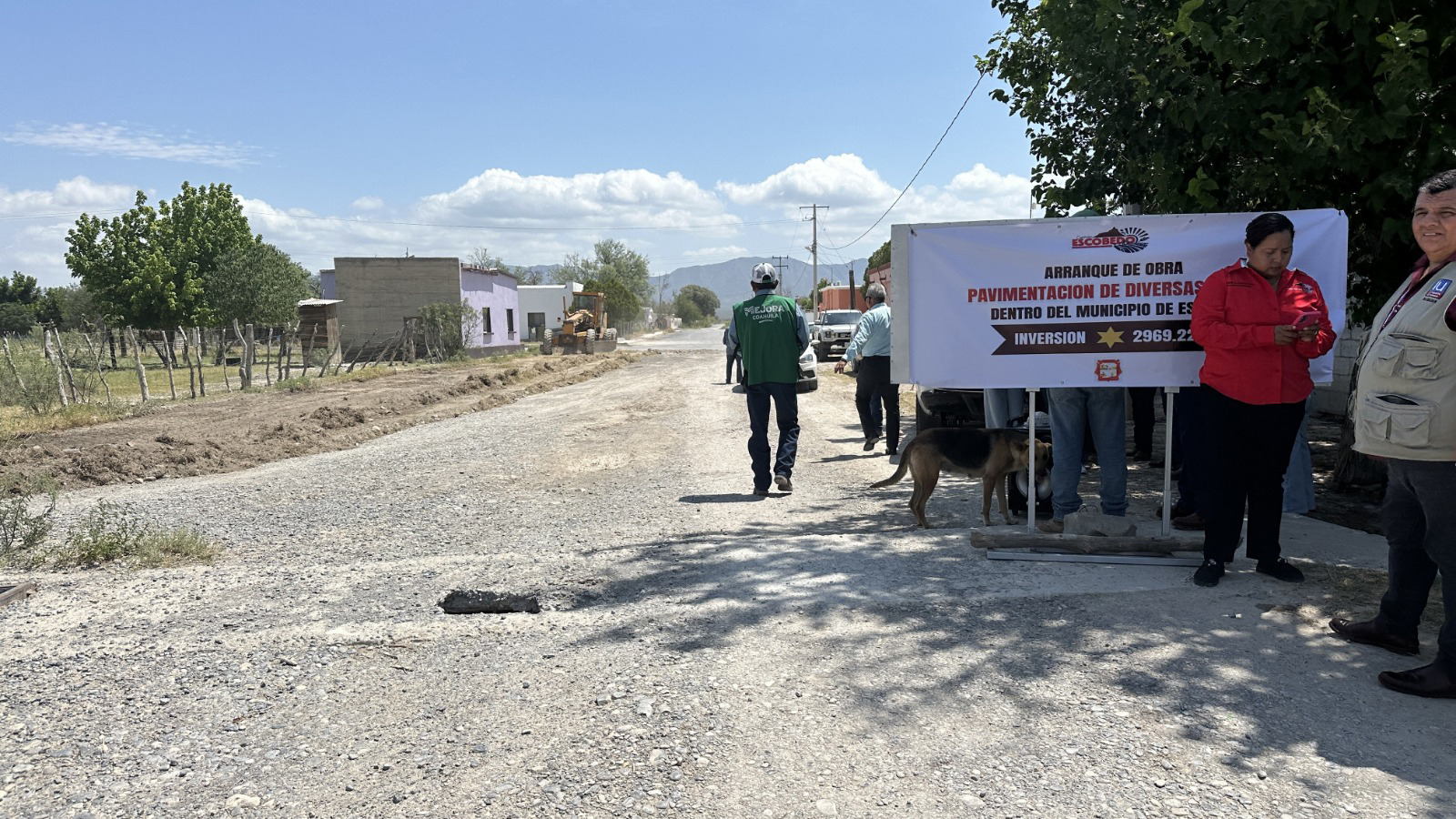 Anuncian proyectos para mejorar servicios públicos en Escobedo