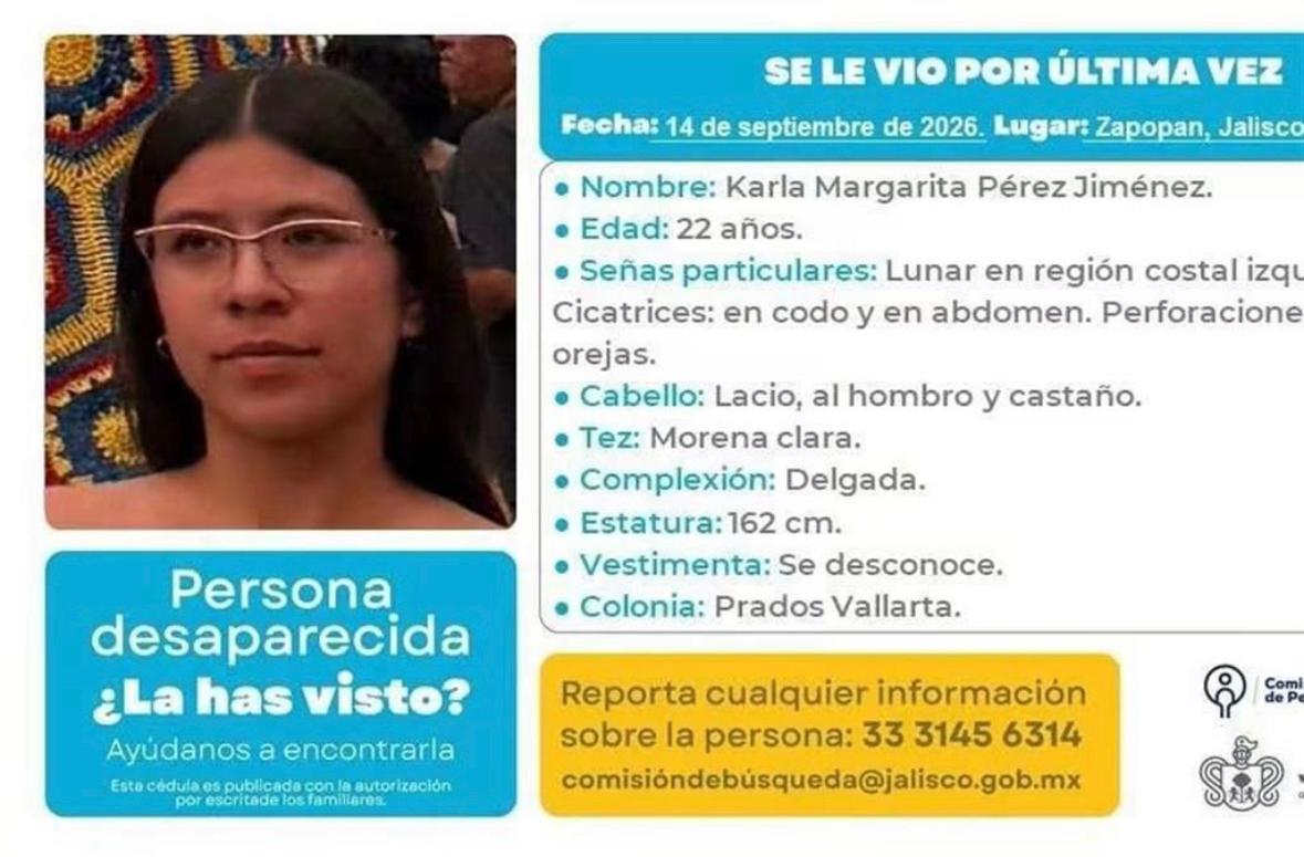 Hallan muerta a alumna de medicina en Jalisco