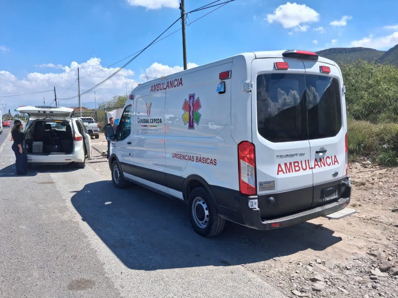 Fallece durante el traslado al hospital