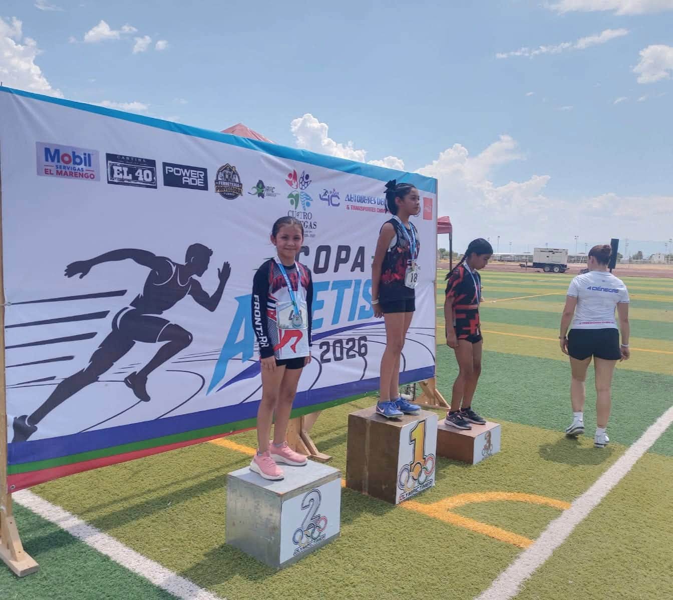 Frontera conquista 18 medallas en Atletismo