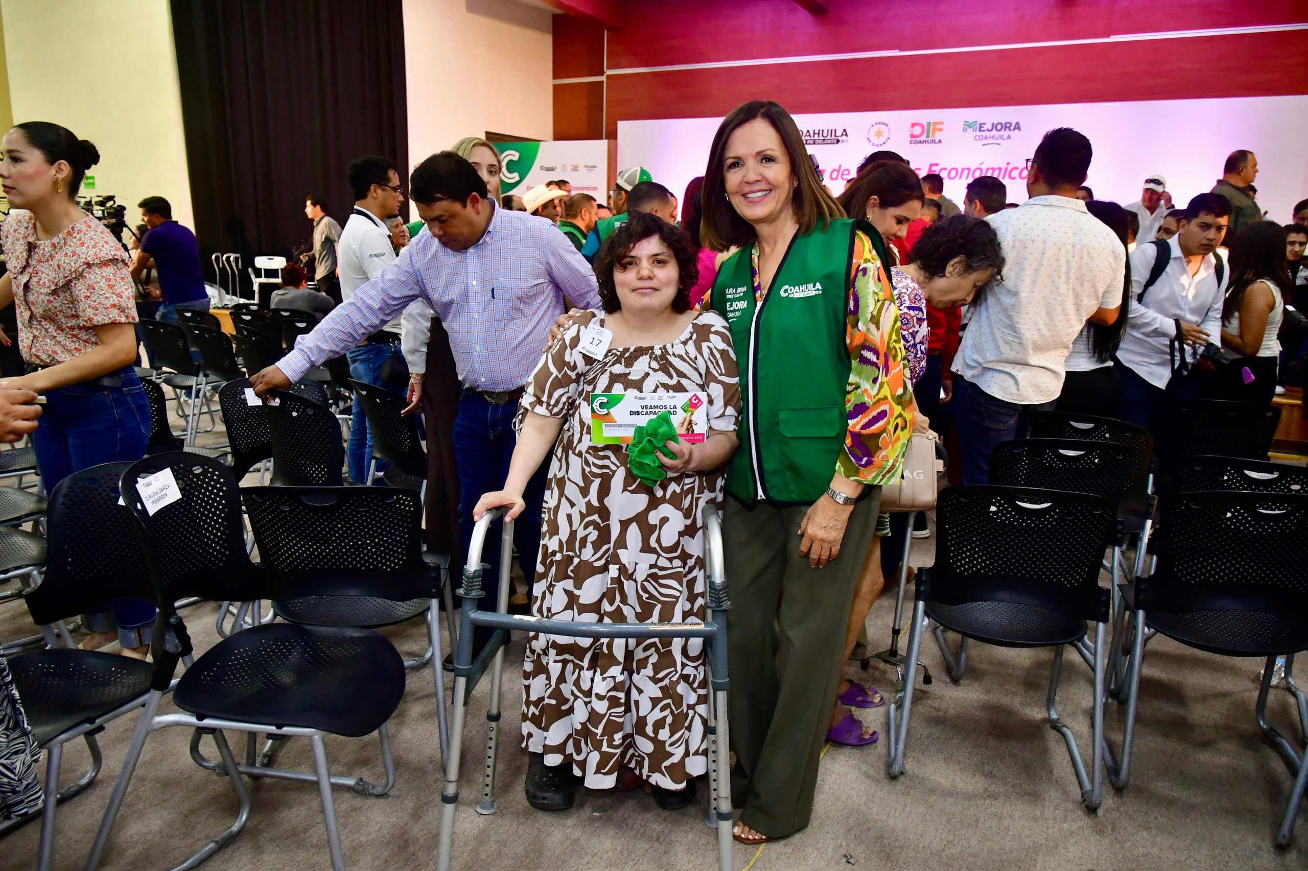 Recibe Frontera nuevos apoyos  para personas con discapacidad