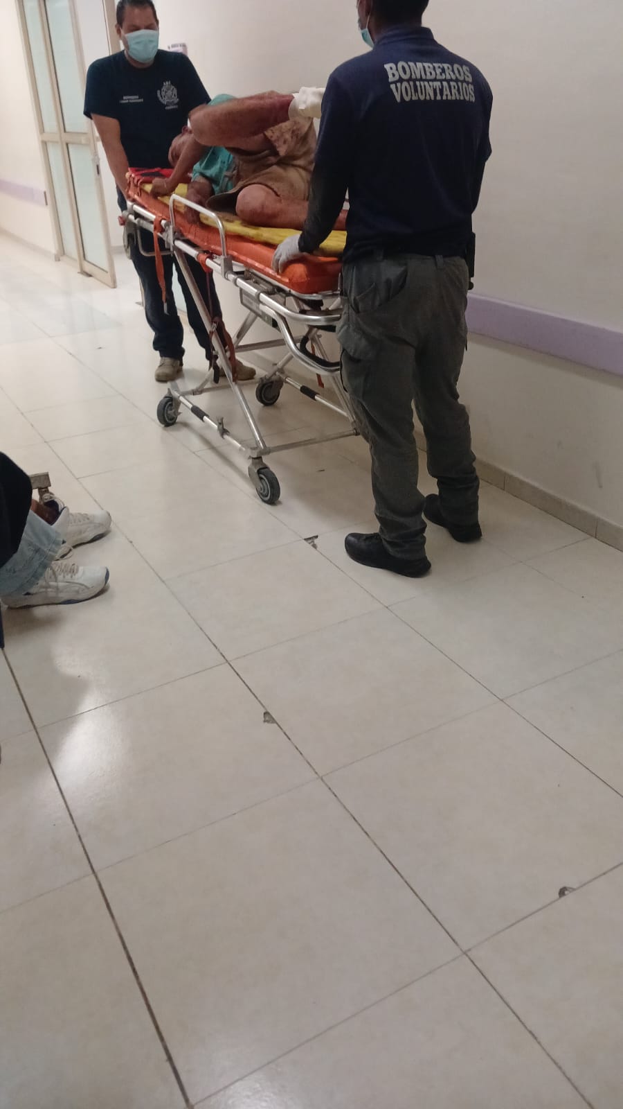 Tren le amputa pie en Castaños