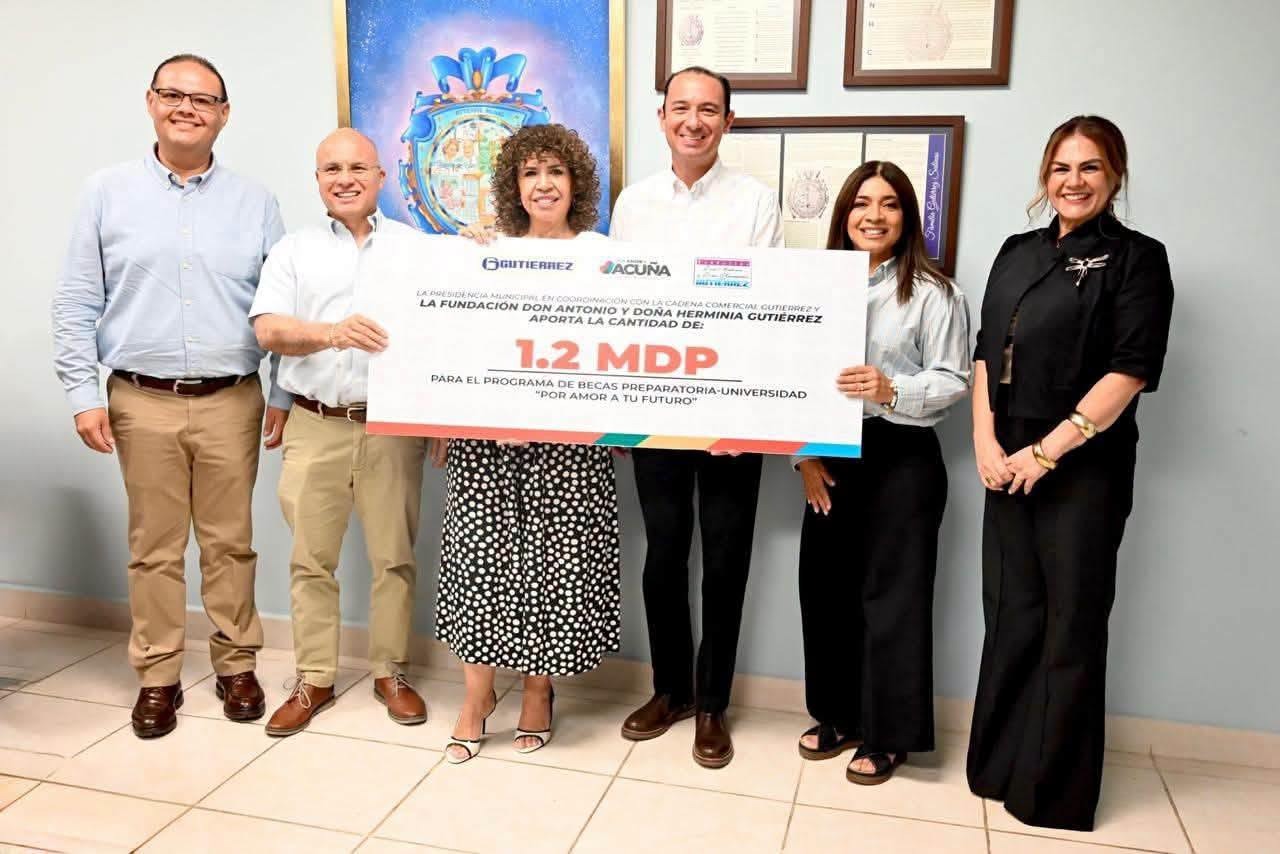 Dona fundación Gutiérrez millonario apoyo educativo
