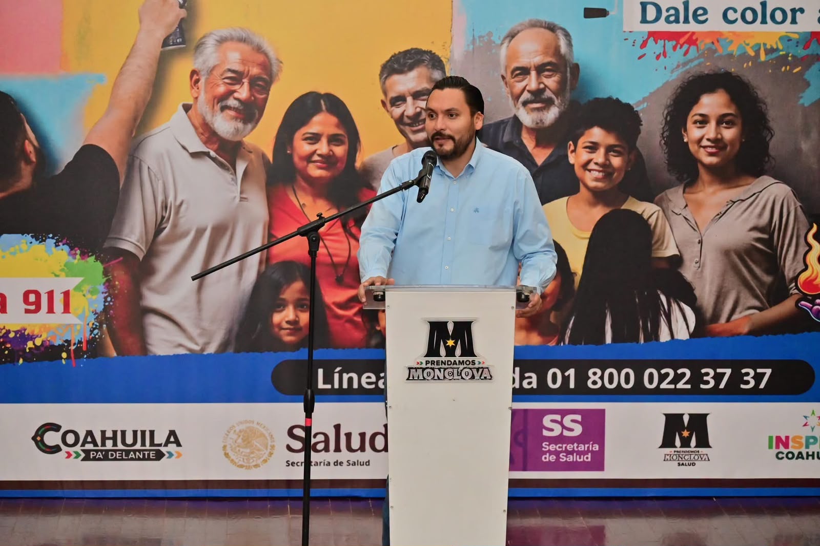 Encabeza Villarreal jornada de salud mental para jóvenes