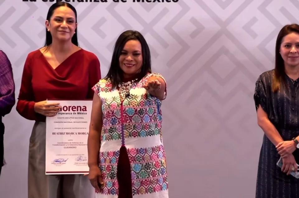 Elige Morena a Beatriz Mojica como ‘corcholata’ en Guerrero
