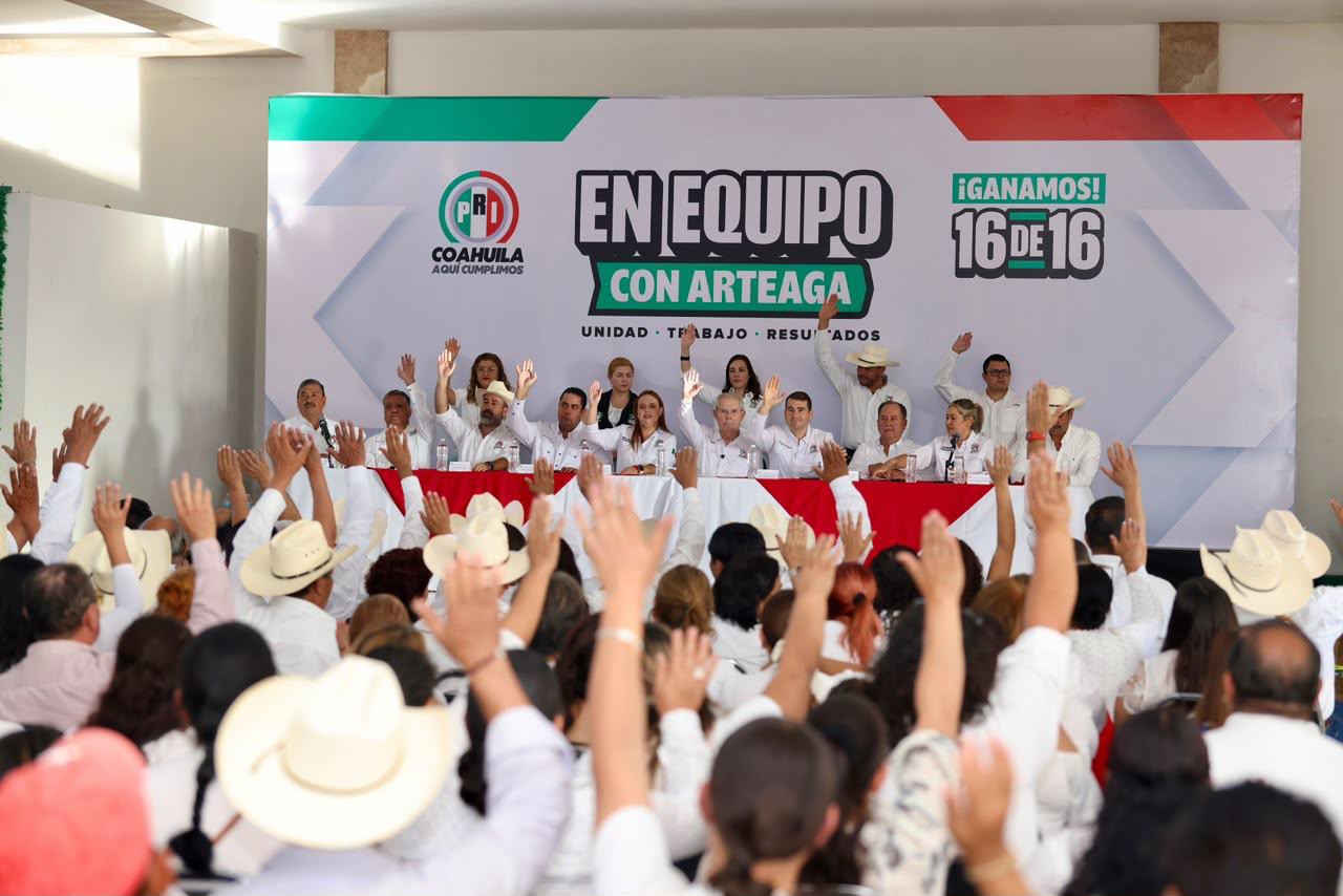 Celebra el PRI en Arteaga Consejo Político Municipal