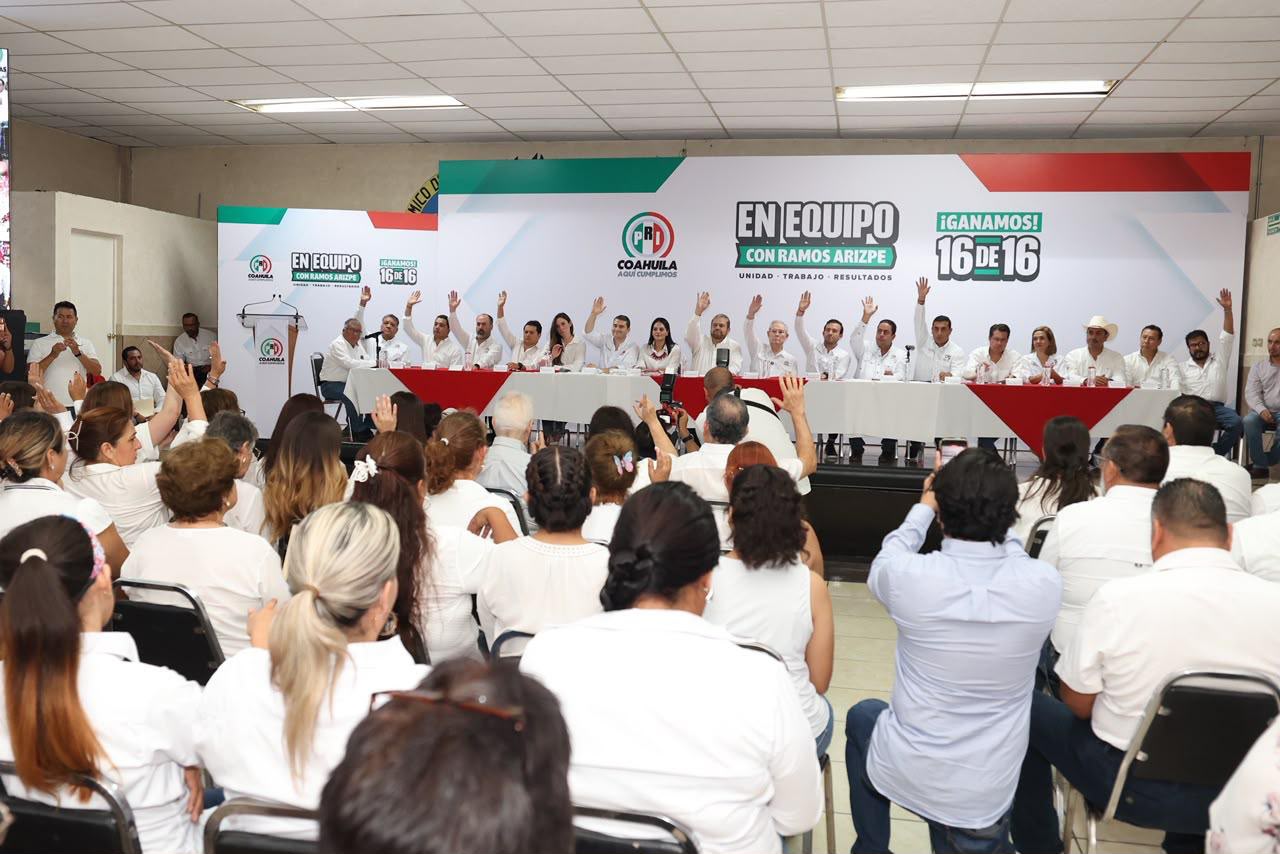Reconoce PRI Coahuila a su militancia en Ramos Arizpe
