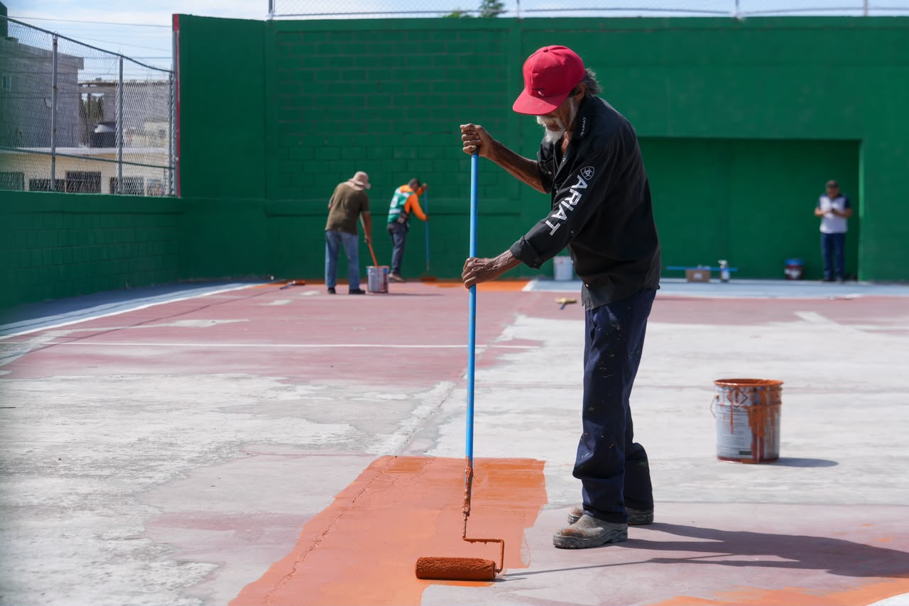 Avanzan trabajos en Plaza Texcoco