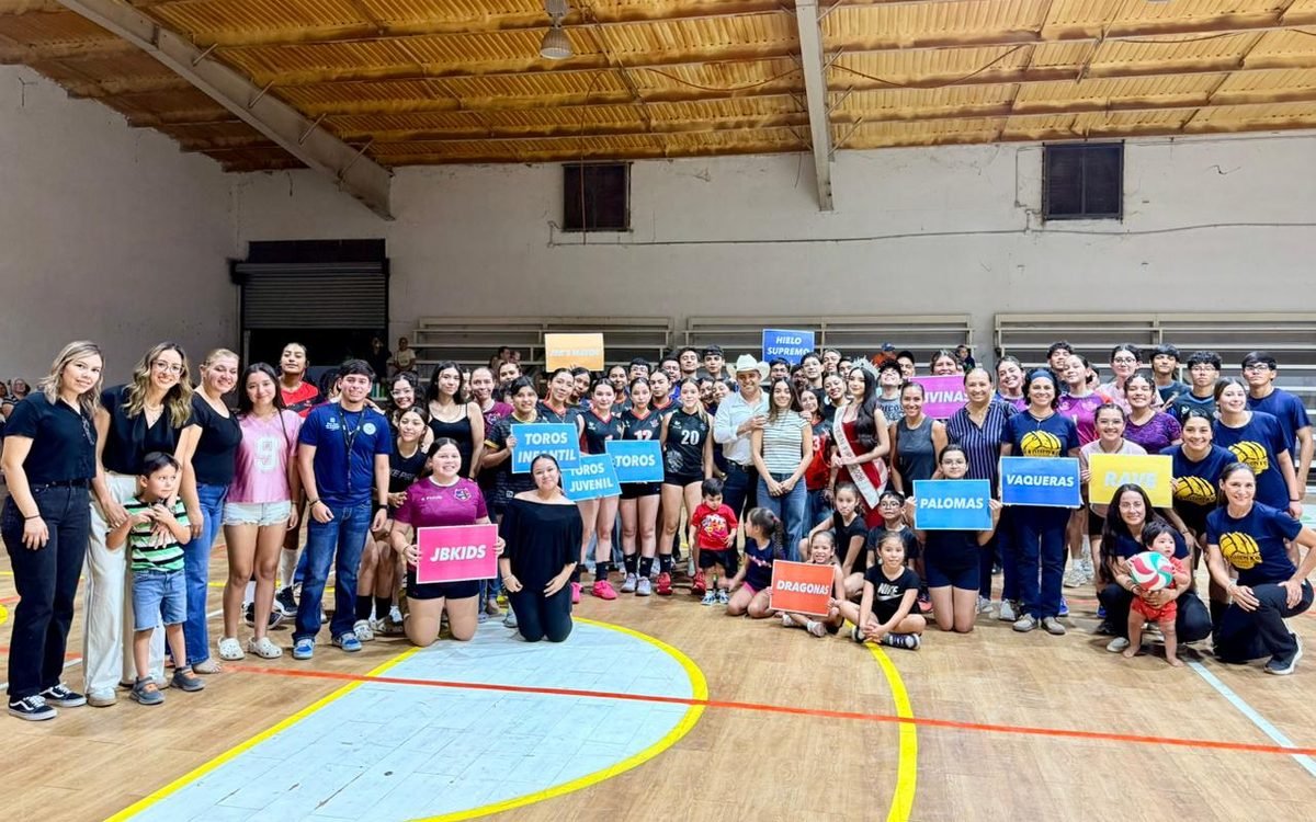 Arranca temporada de liga de voleibol