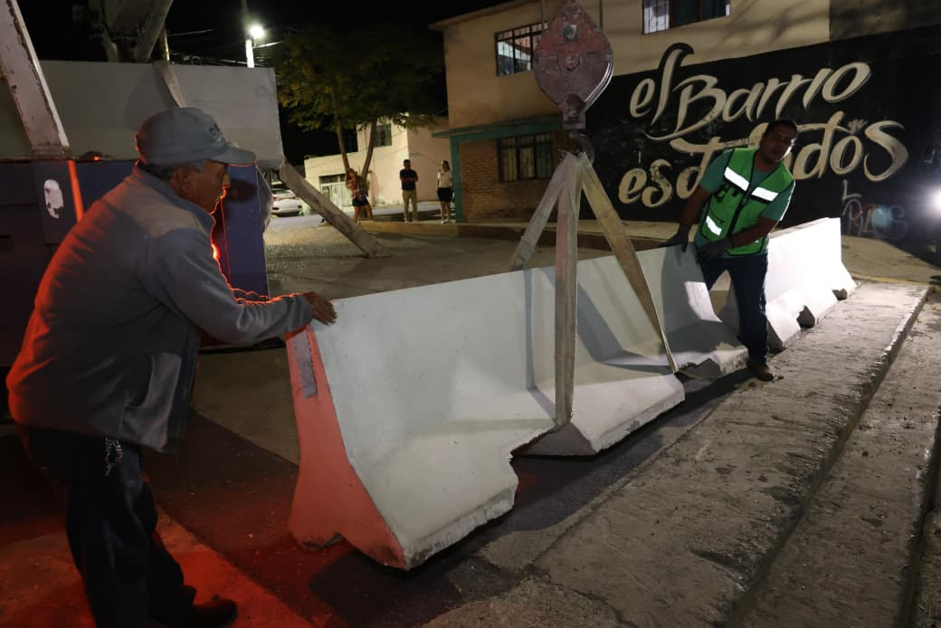 Refuerzan seguridad vial en el Bulevar Fundadores