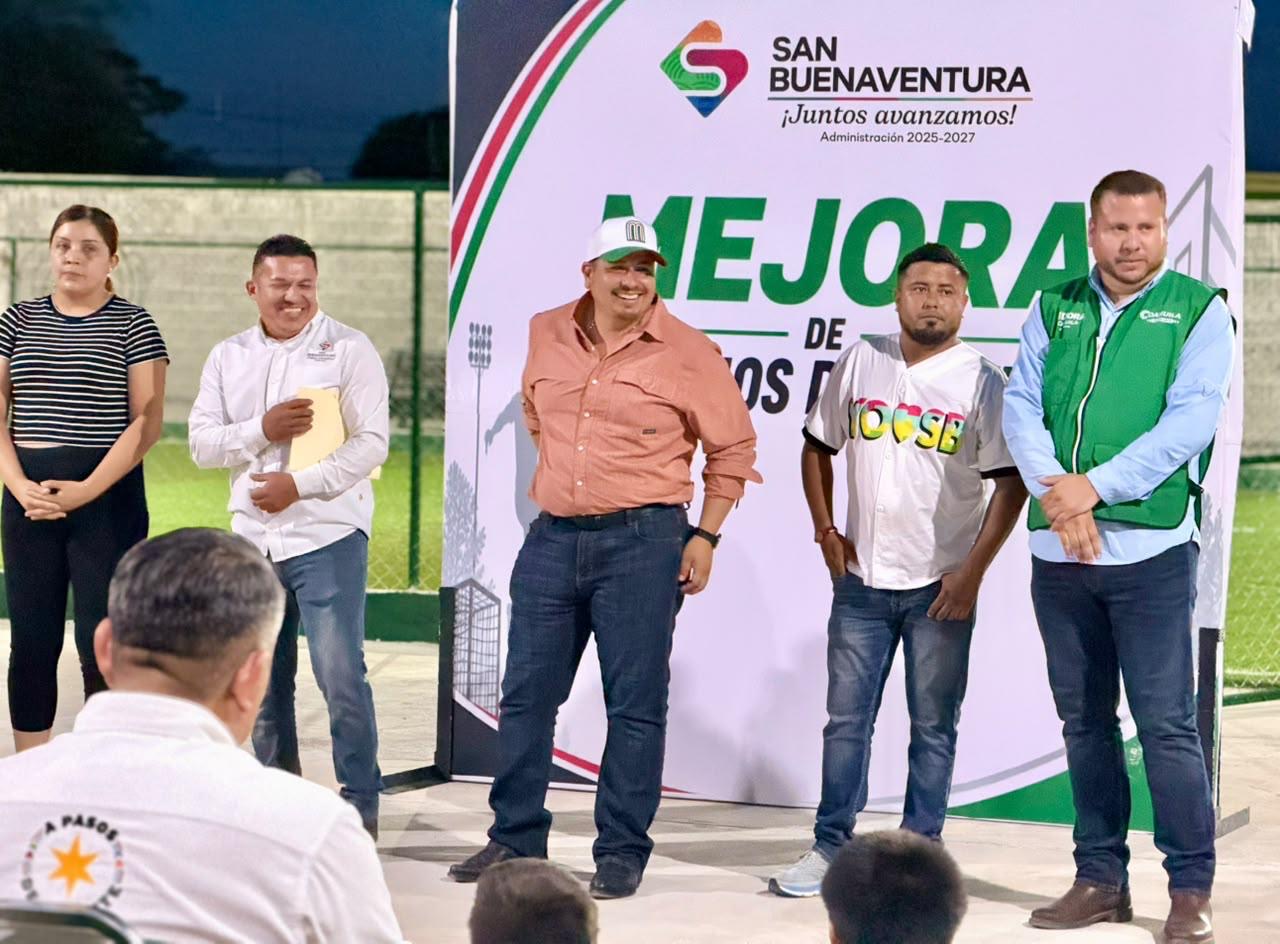 Mejora SB espacio deportivo en la Colonia Pueblo Nuevo