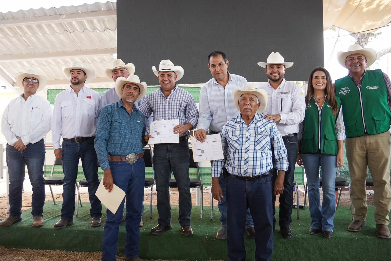 SUMAN ESFUERZOS CHANO DÍAZ Y GOBIERNO DEL ESTADO EN APOYO AL SECTOR GANADERO DE SABINAS