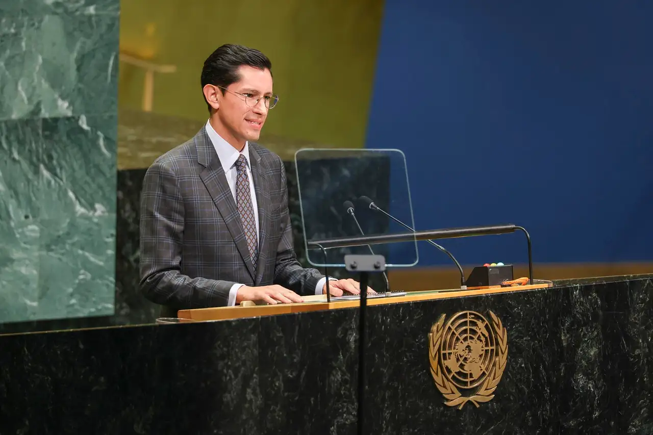 Presume Velasco baja de homicidios ante la ONU