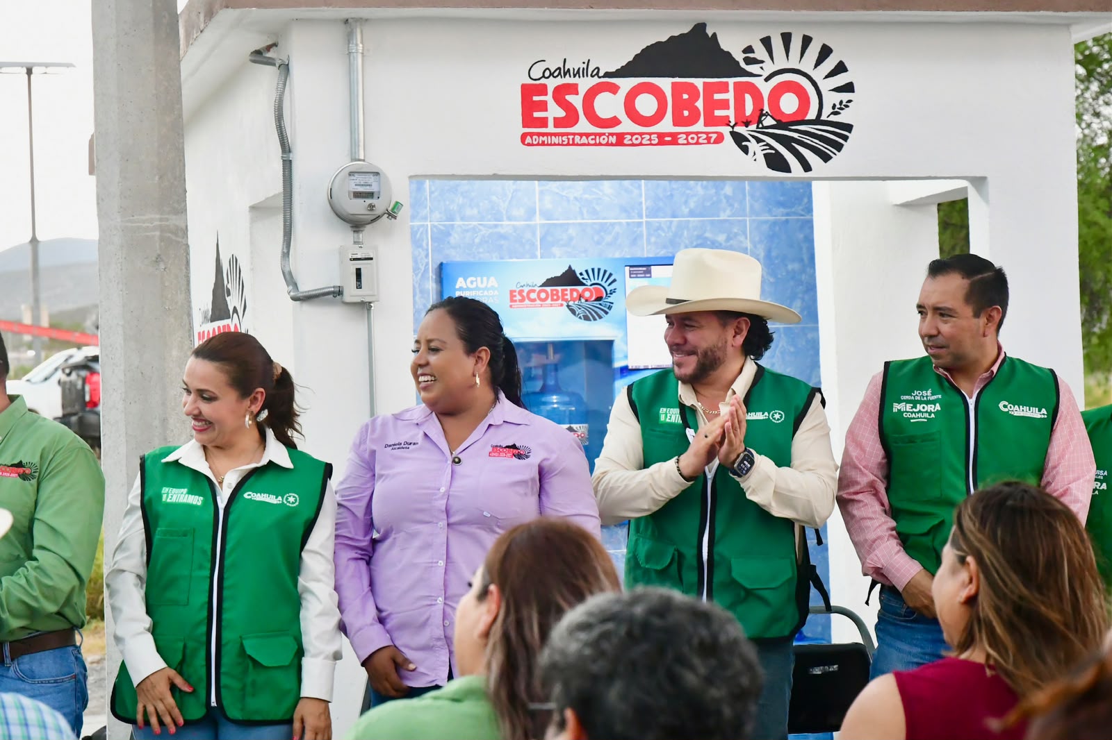 FORTALECEN ABASTECIMIENTO DE AGUA EN COMUNIDADES RURALES DE ESCOBEDO