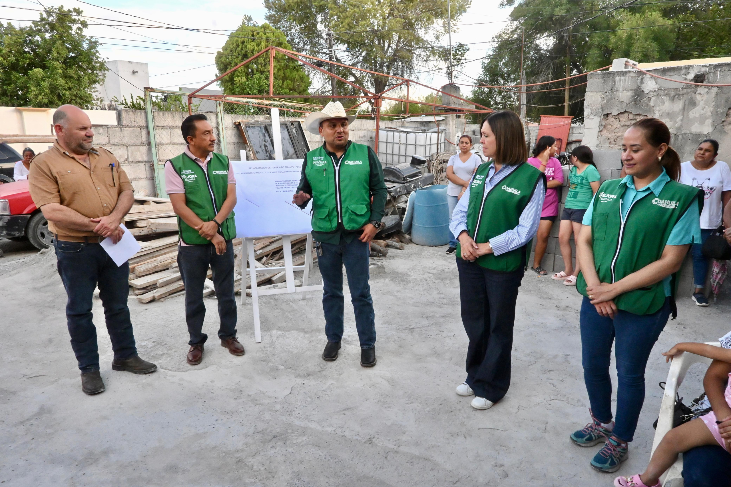 Sari anuncia obra hidráulica para mejorar el servicio de agua en La Cruz
