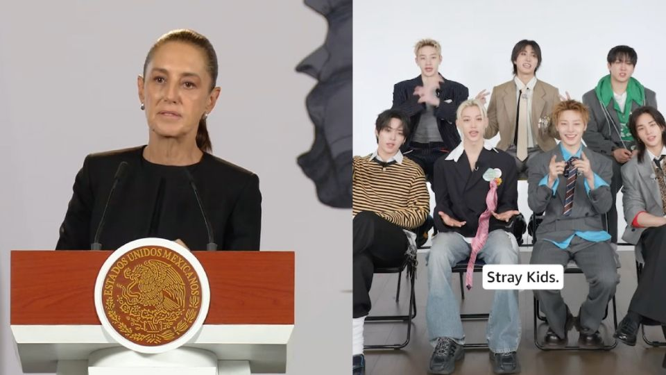 Tras el encuentro con BTS, Sheinbaum confirma la visita de la banda de K-Pop Stray Kids 