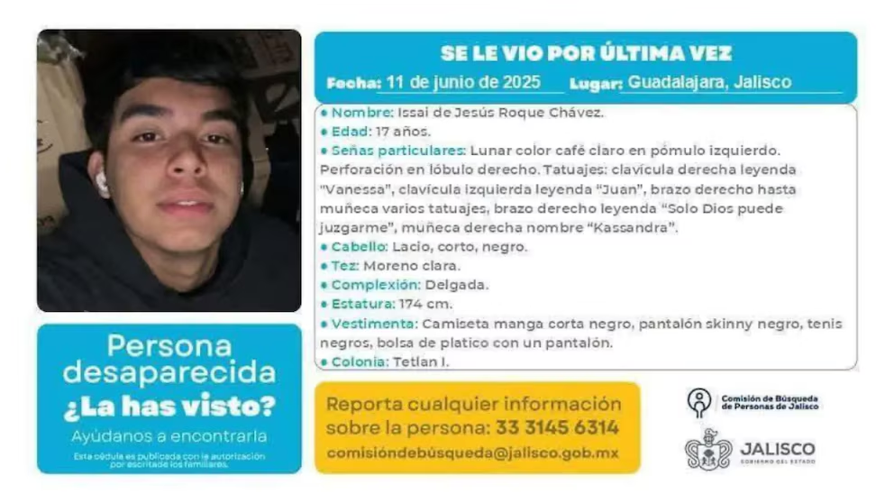 Con quemaduras y fracturas pero Issai regresó a casa en Jalisco tras 15 meses desaparecido