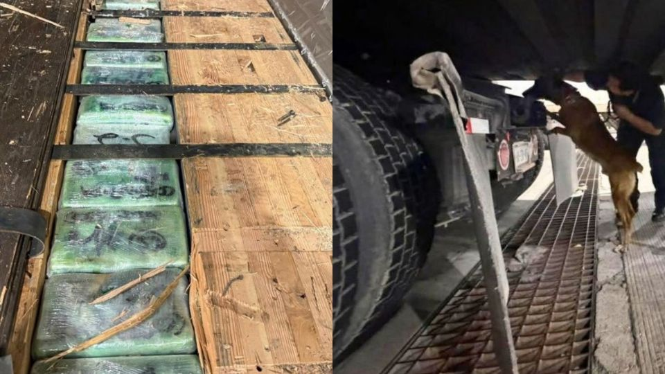 Aseguran casi 250 kilos de c*caína y f*ntanilo en la Garita de Otay en Baja California