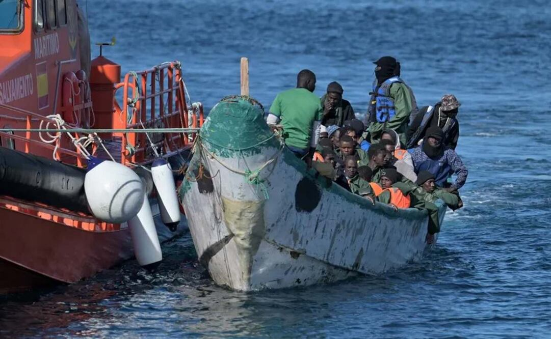Naufragio de embarcación con migrantes deja 5 mu3rtos y varios desaparecidos en Islas Canarias; había más de 100 personas a bordo