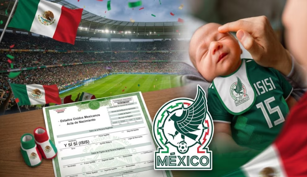 “¿Y si sí?”: familia de Matamoros registra a su bebé con la frase viral del Mundial 2026
