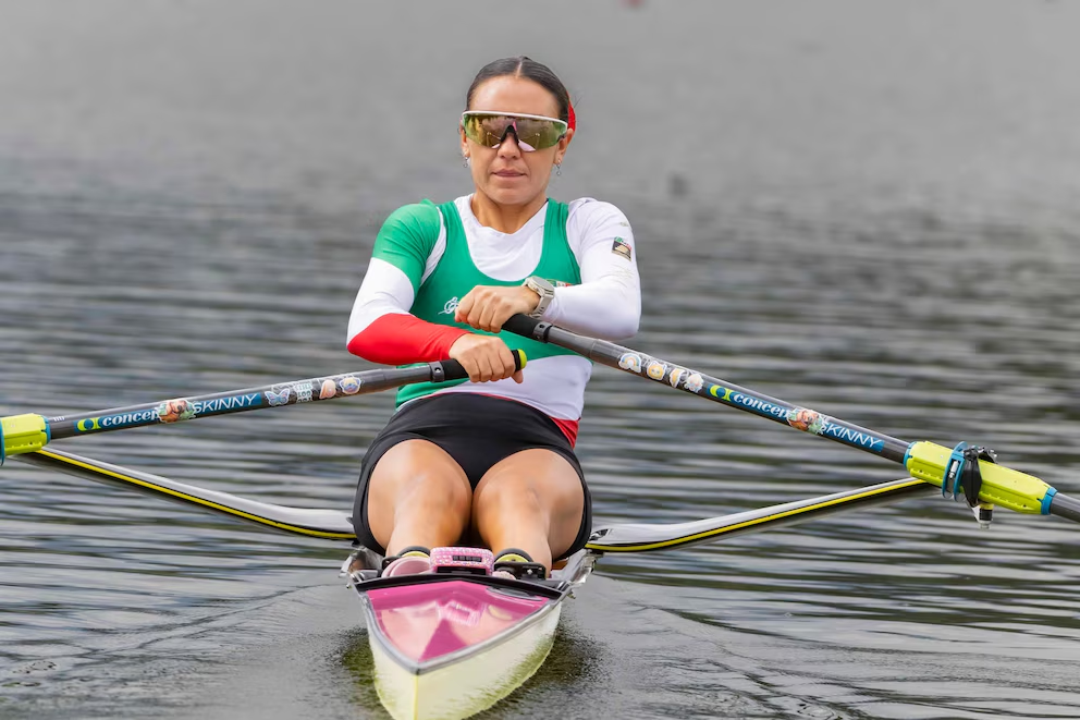 Kenia Lechuga va por más tras el oro mundial de remo: competirá en peso abierto rumbo a Los Ángeles 2028
