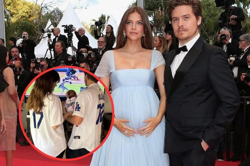 ¡Ya son papás! Barbara Palvin y Dylan Sprouse comparten foto de su bebé