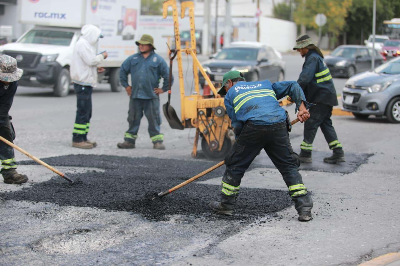 Mete Javier Díaz acelerador a la rehabilitación de calles en Nuevo Progreso
