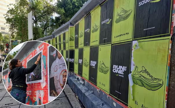 Tunden en redes a marca deportiva por cubrir material de «La Pega» sobre d*sapariciones en México; esto respondió