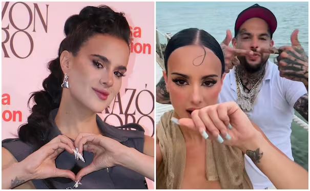 Tachan a Emiliano Aguilar de «mala influencia» para Gala Montes y ella lo defiende: “Te amo, mi amor”