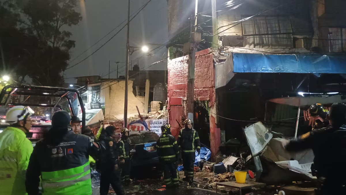 Explosión en negocio deja una persona mu3rta y Once heridos en alcaldía Álvaro Obregón
