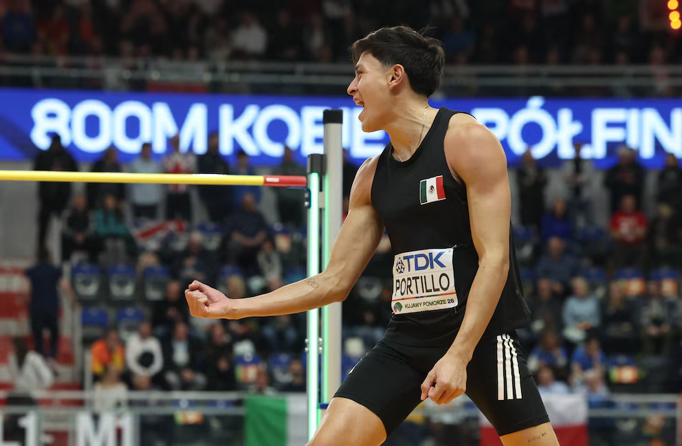 Erick Portillo obtiene el tercer lugar en salto de altura dentro del Ultimate Championship 2026