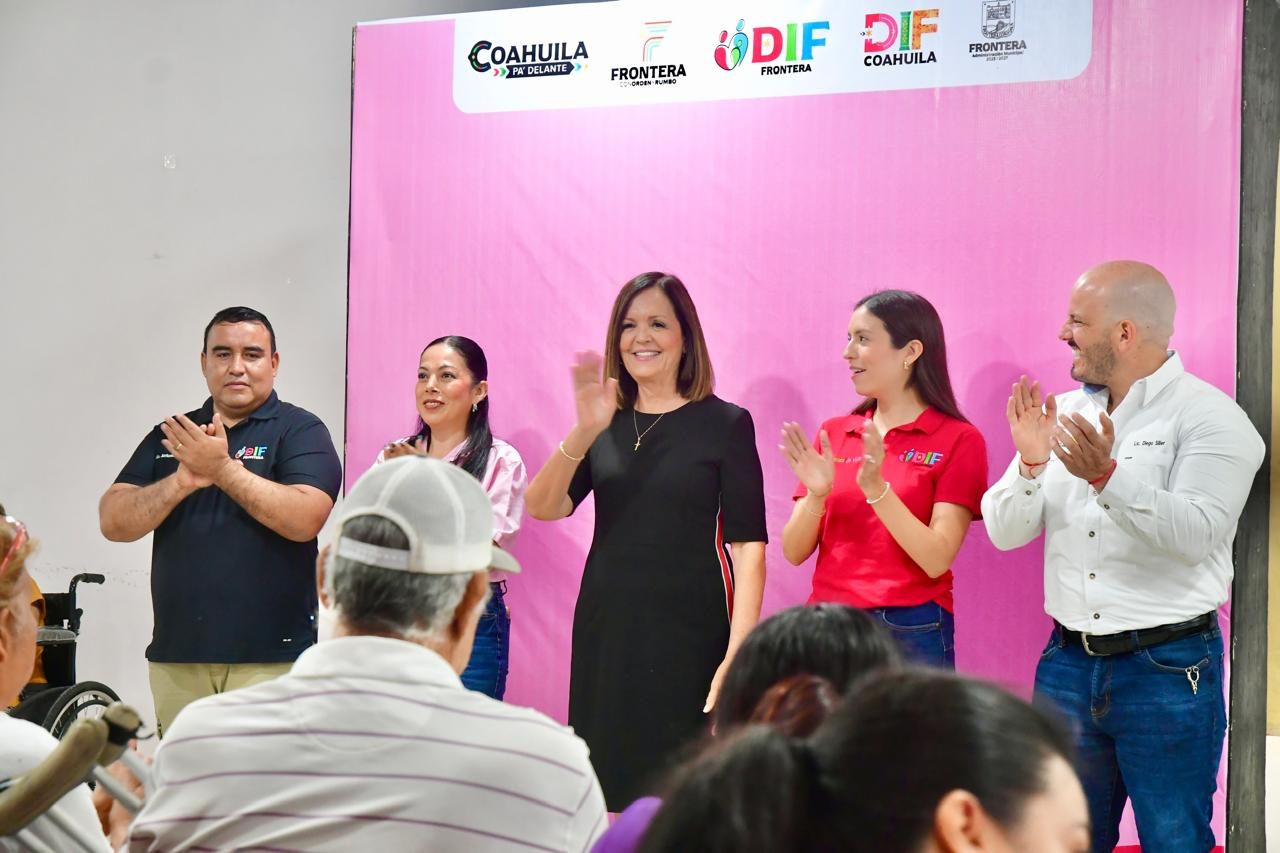 Sari y DIF Frontera entregan aparatos funcionales y presentan Unedif