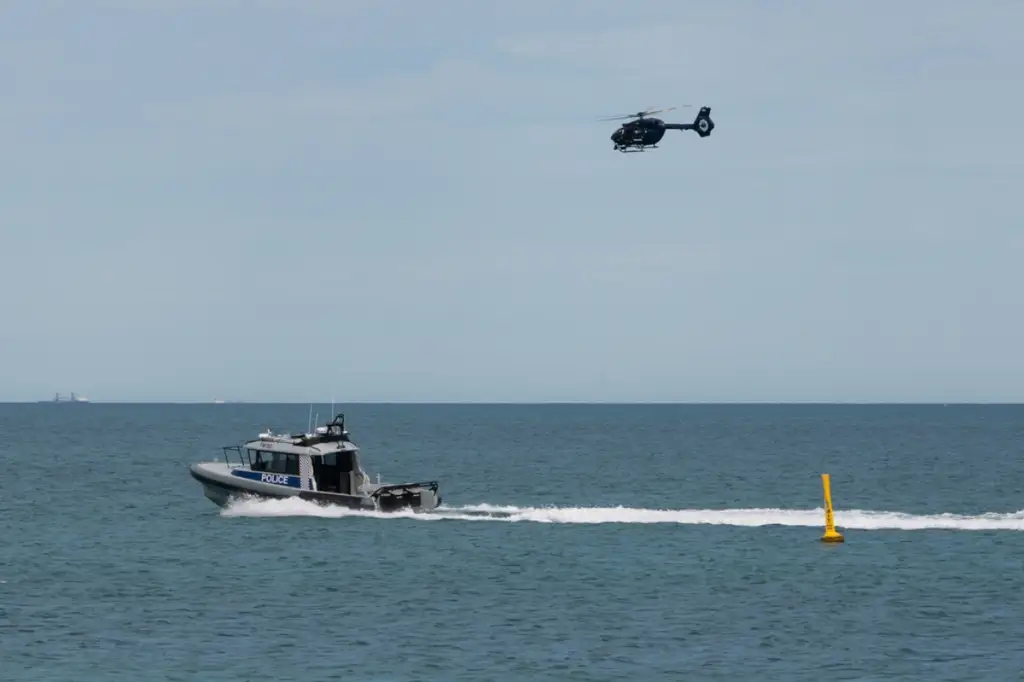 Bañistas observaban ataque de tiburón a un nadador en playa de Australia