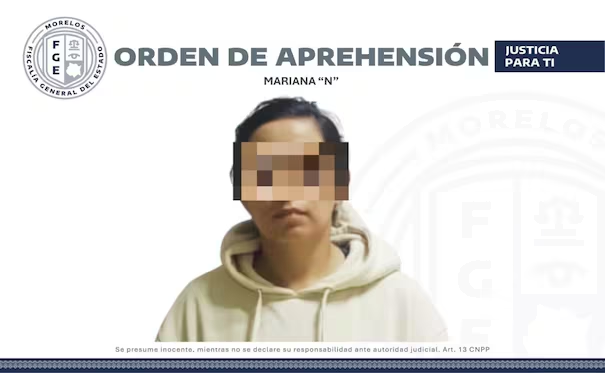 Detienen a Mariana “N”, por homicidio de estudiante de la Academia Militarizada “Ollin Cuauhtémoc”; su aprehensión se realizó en la CDMX