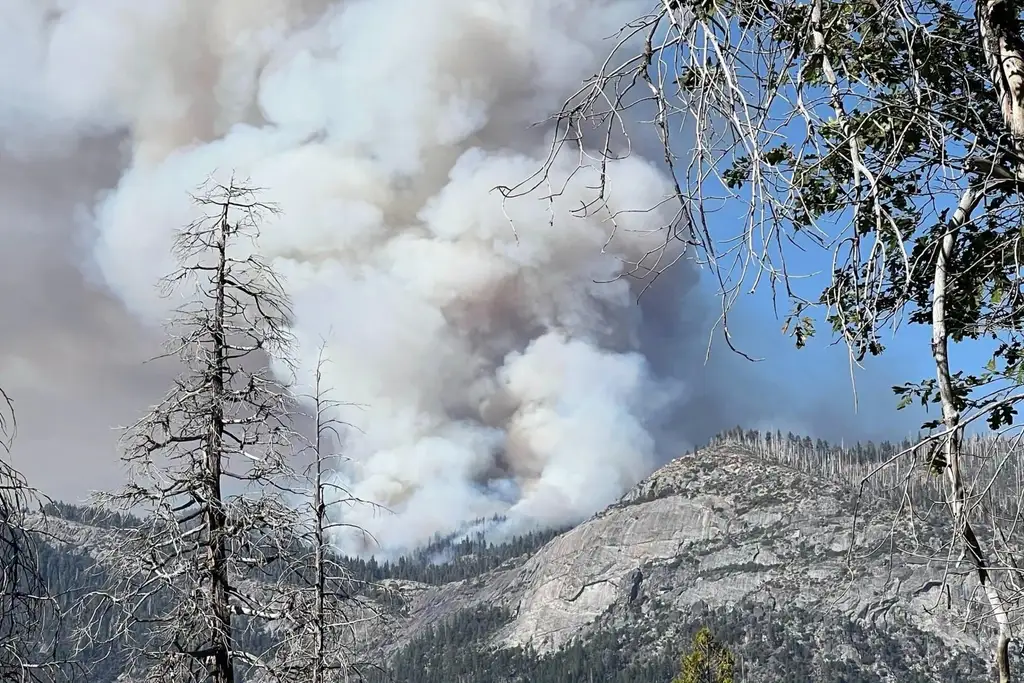 Helicóptero que combatía incendio forestal se estrella en Yosemite, EU; muer3n dos pilotos