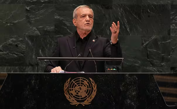 Presidente de Irán llama «terrorista» a EU; “nosotros hemos sido las víctimas… Solo nos hemos defendido», dice Pezeshkian