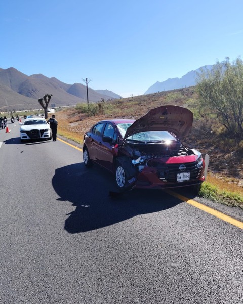 Fallece hombre atropellado en la carretera Monterrey-Saltillo