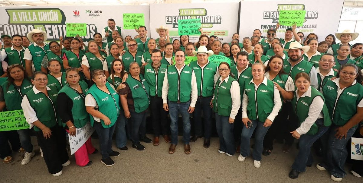 PROYECTO «EN EQUIPO LE ENTRAMOS» YA LLEGÓ A TODAS LAS REGIONES DE COAHUILA: MANOLO