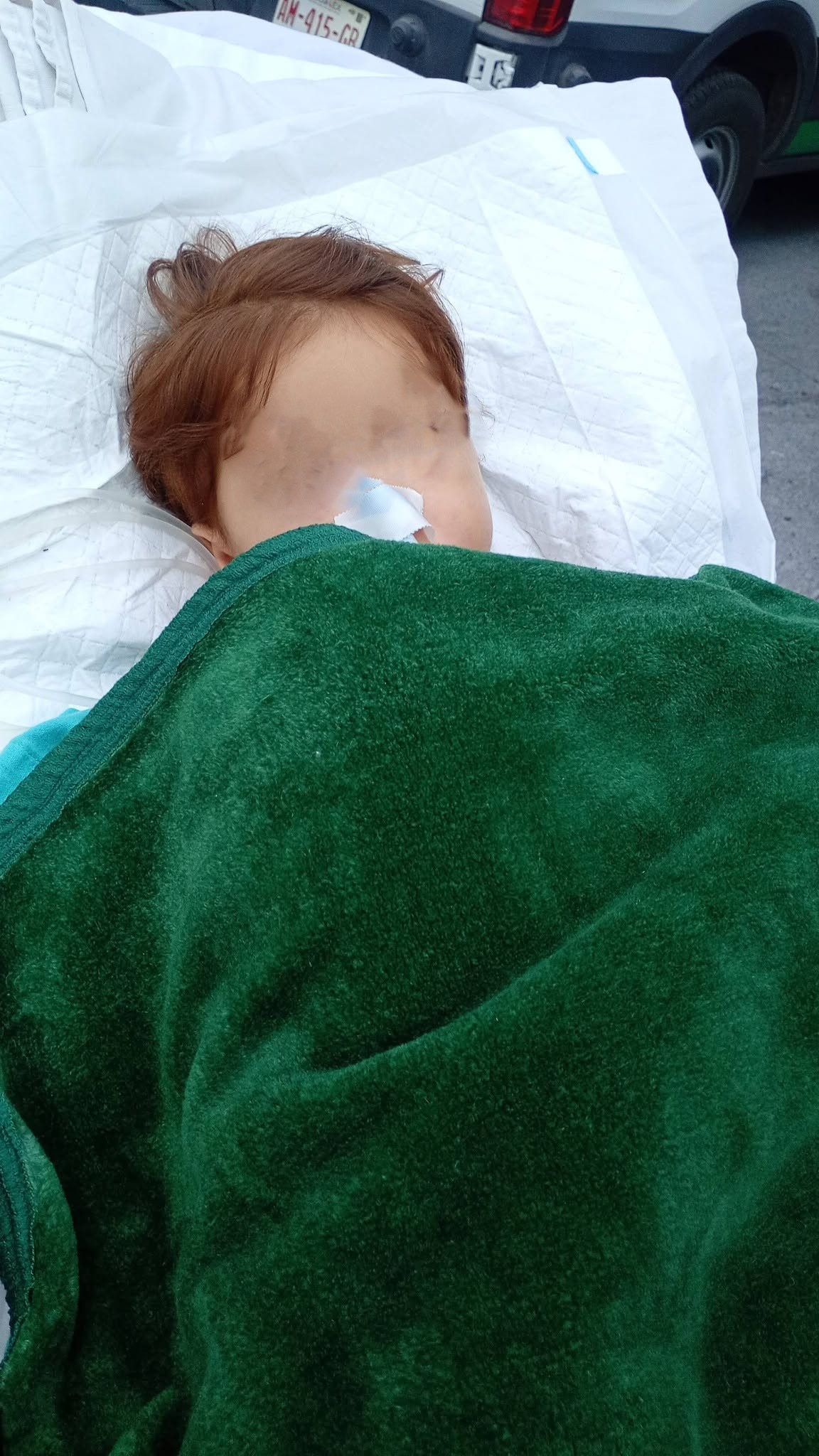 Trasladan a Caleb a clínica de Monterrey