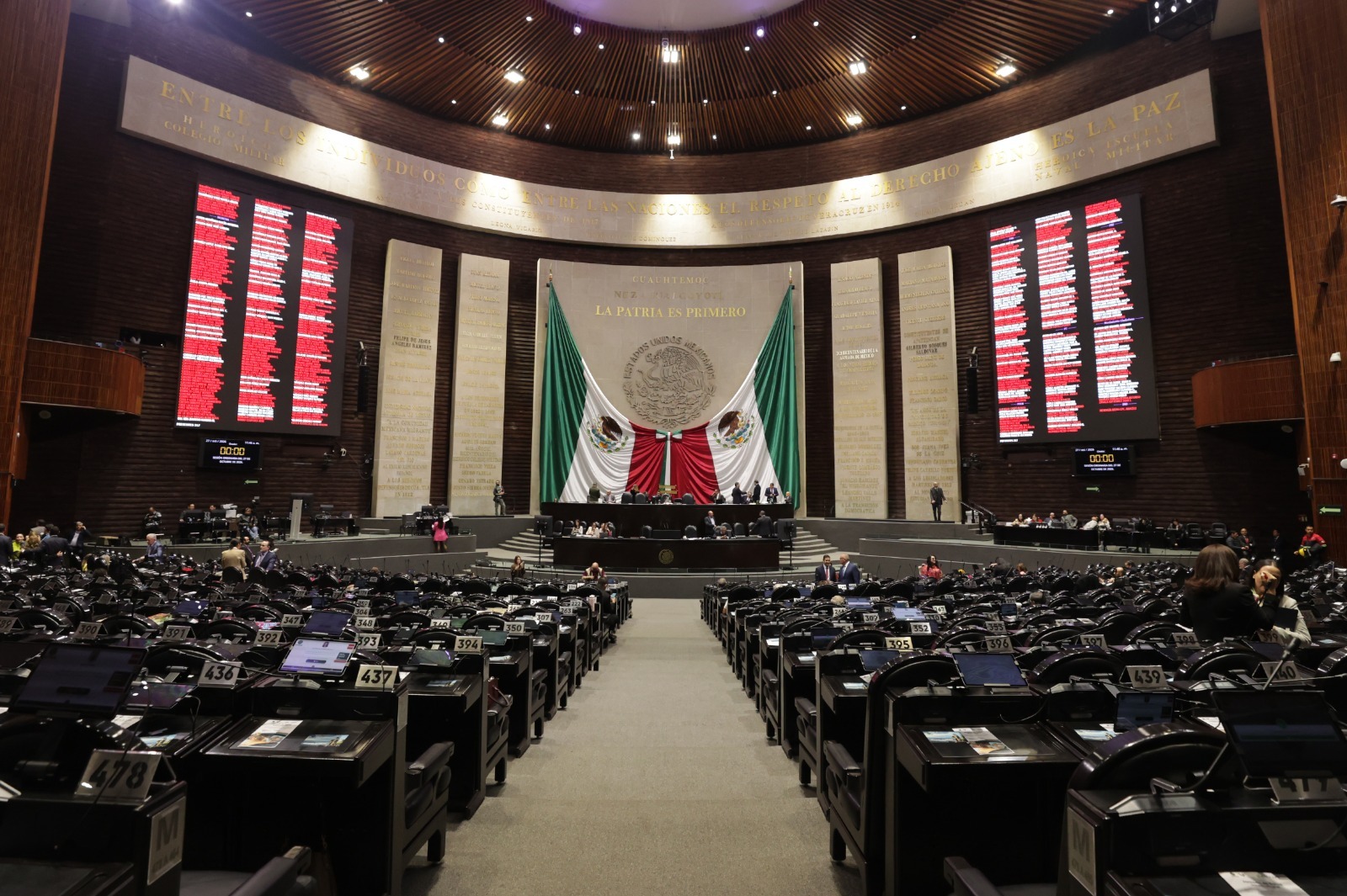 Dan en la Cámara de Diputados publicidad a dictámenes sobre la Cuenta Pública 2024 y reformas a la Ley de Inversión Extranjera