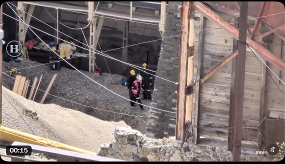 Deja derrumbe en mina 2 muertos en Hidalgo