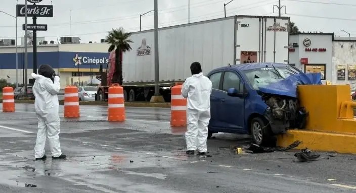 Muere conductor tras impactarse en un puente de Ramos Arizpe
