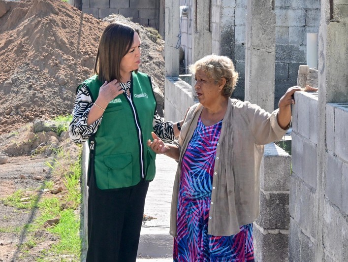 Renueva Frontera red de agua potable en el Ejido La Cruz