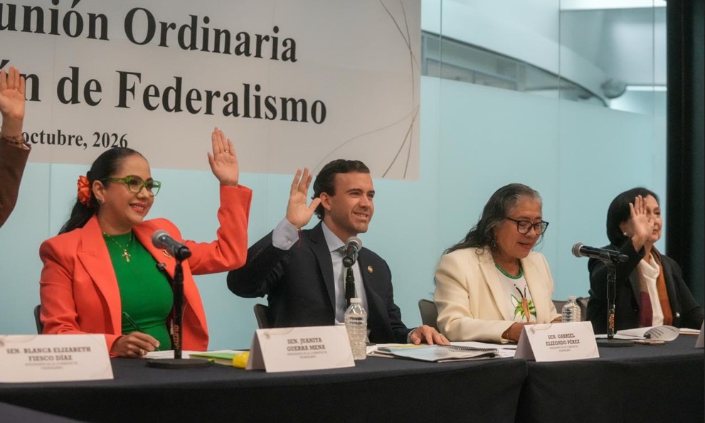 Encabeza Elizondo reunión de Comisión de Federalismo
