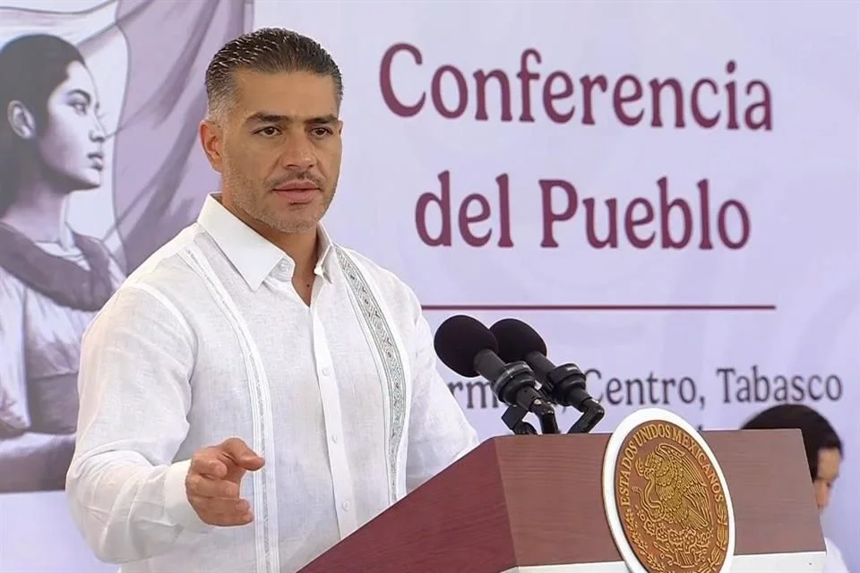 Harfuch, el Pedro Infante de la política, dice Velasco