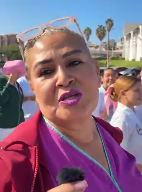Promueve marcha la detección oportuna del cáncer de mama