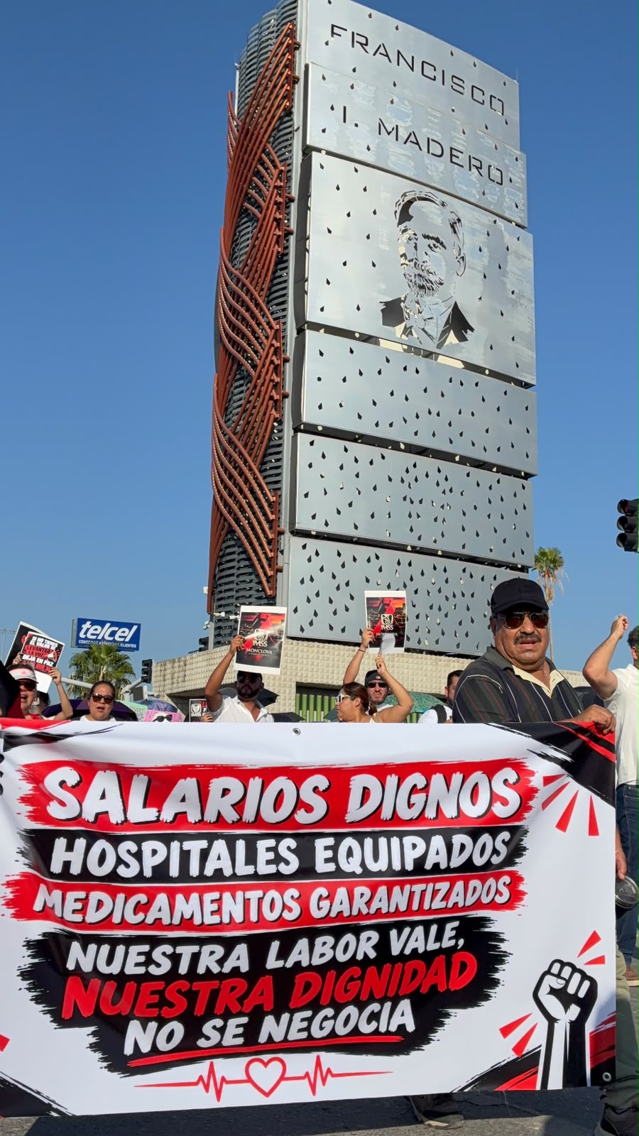 Más protestas en el IMSS; Federación los deja solos