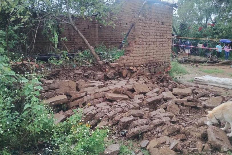 Lluvias dejan dos muertos en Oaxaca