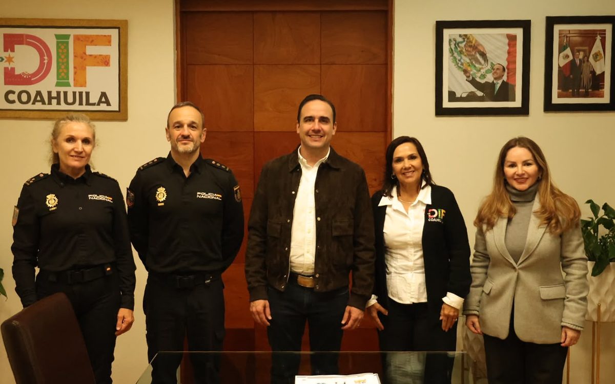 Reconoce Policía Española logros de Coahuila contra violencia de género